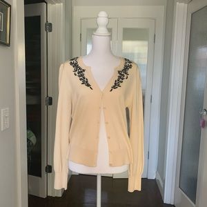 Gorgeous Halogen Cardigan With Elegant Neckline